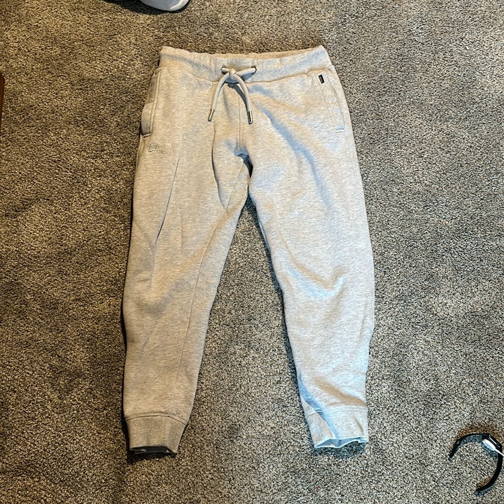 Superdry Heather Grey Sweatpants